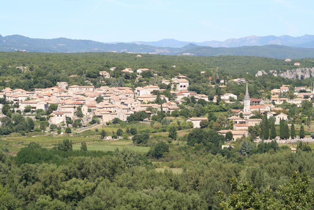 Chambres D'Hotes Les Clapas Chauzon Luaran gambar